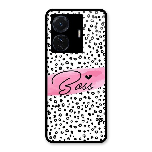 Polka Boss Glass Back Case for Vivo T1 Pro