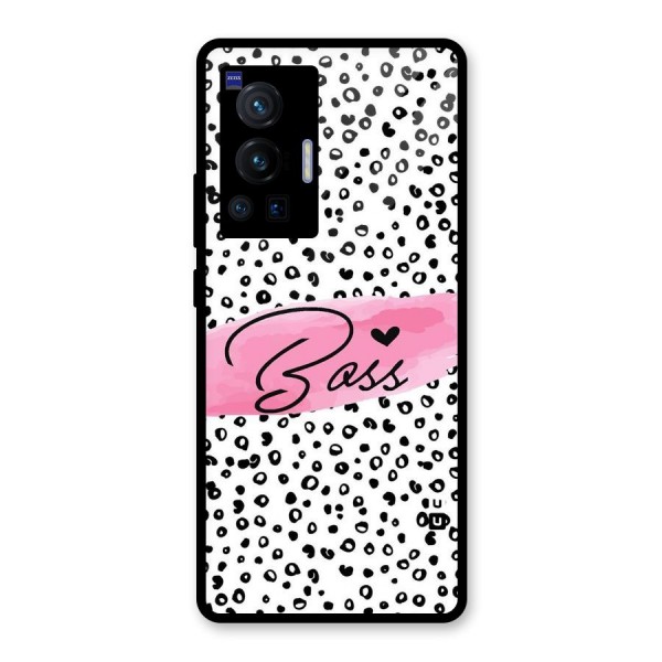 Polka Boss Glass Back Case for Vivo X70 Pro