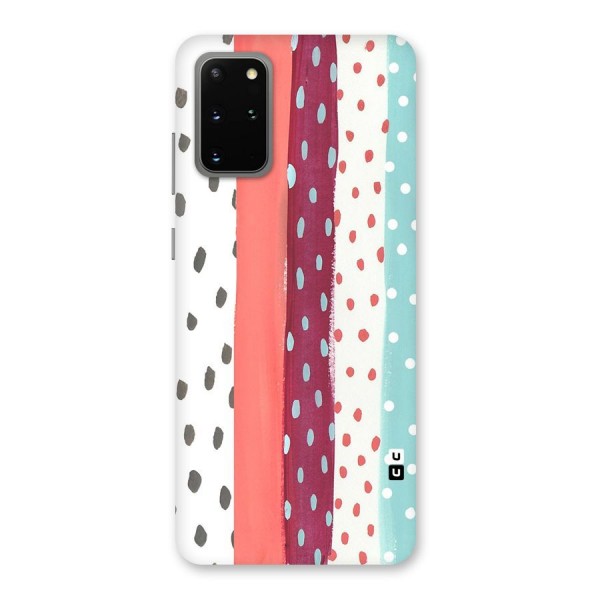 Polka Brush Art Back Case for Galaxy S20 Plus