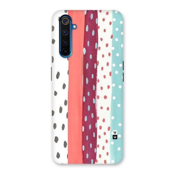 Polka Brush Art Back Case for Realme 6 Pro