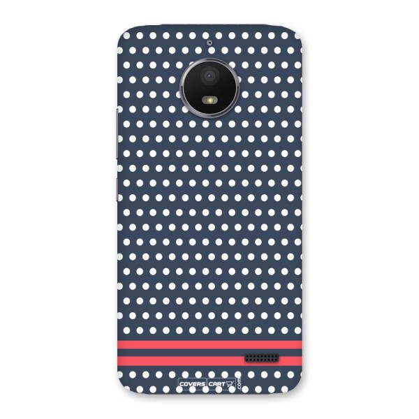 Polka Dots Back Case for Moto E4