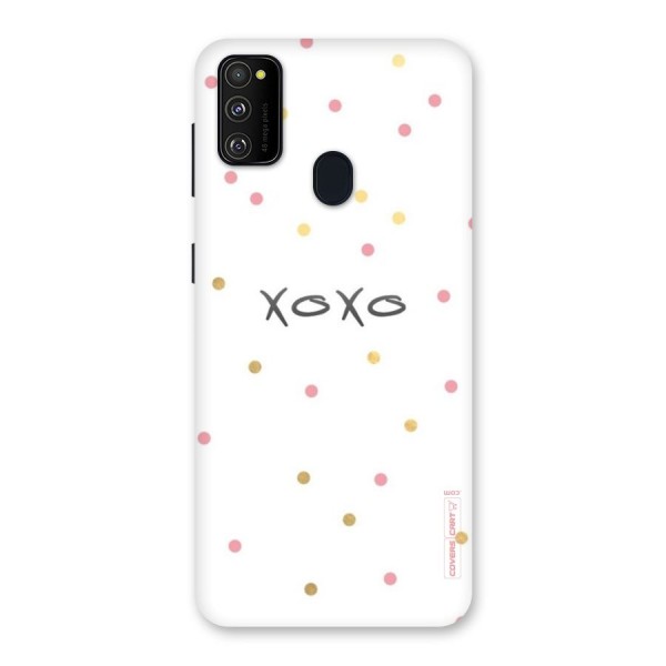 Polka Hugs Back Case for Galaxy M21