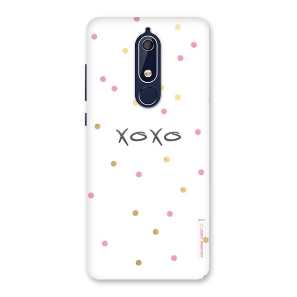 Polka Hugs Back Case for Nokia 5.1