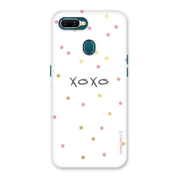 Polka Hugs Back Case for Oppo A12