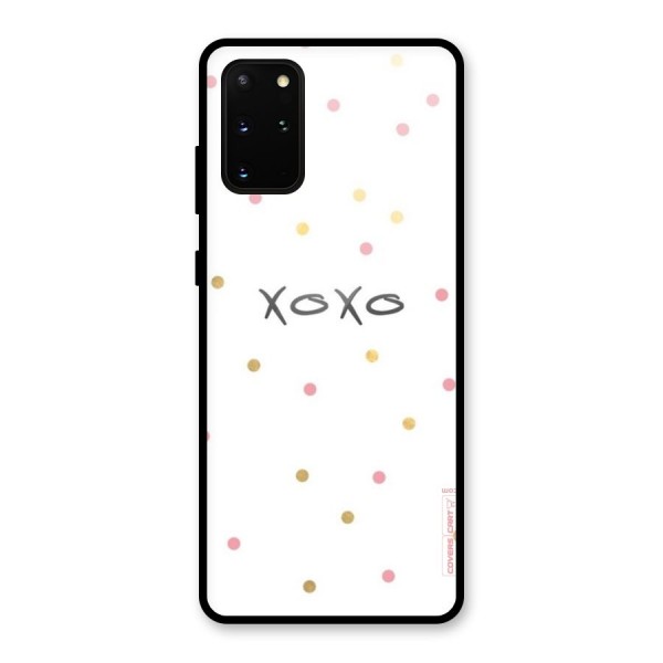 Polka Hugs Glass Back Case for Galaxy S20 Plus