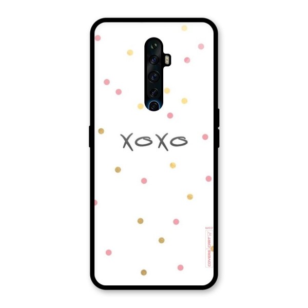 Polka Hugs Glass Back Case for Oppo Reno2 Z