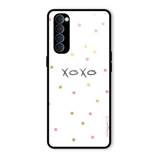 Polka Hugs Glass Back Case for Oppo Reno4 Pro