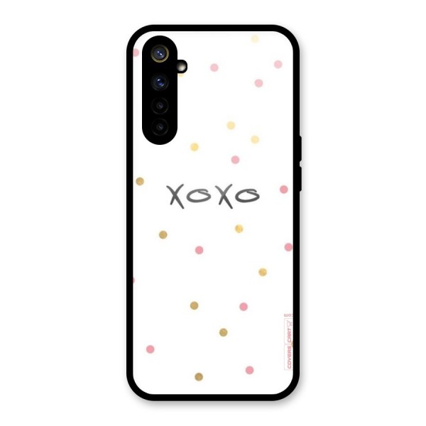 Polka Hugs Glass Back Case for Realme 6i