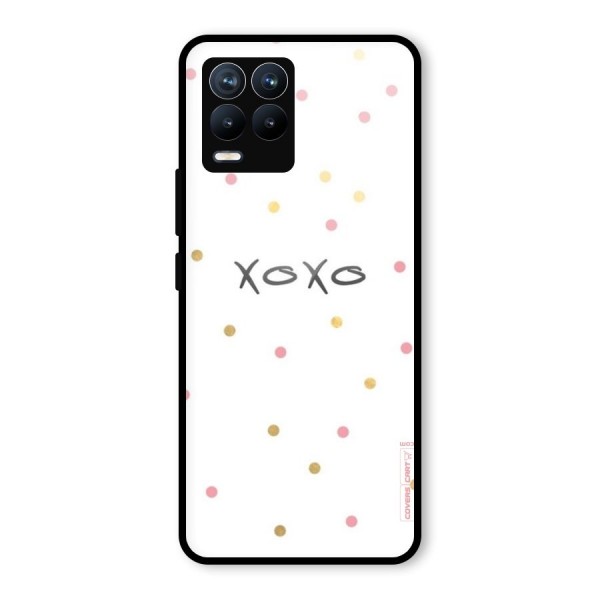 Polka Hugs Glass Back Case for Realme 8 Pro