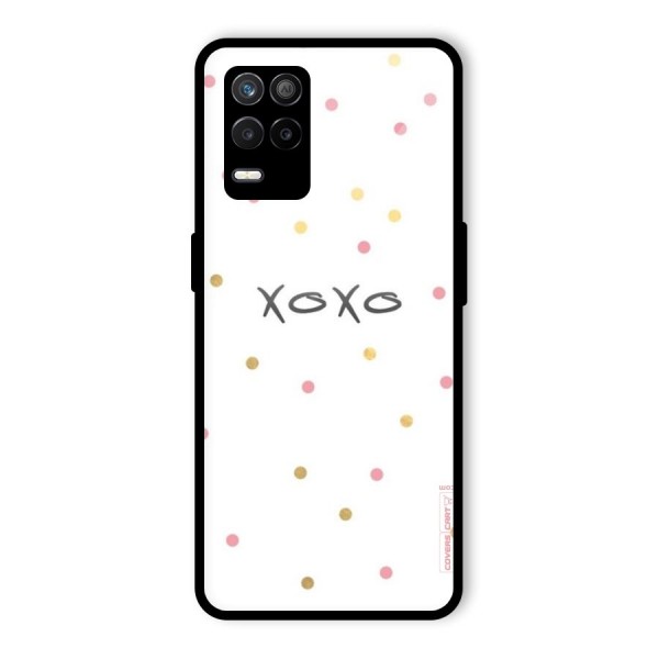 Polka Hugs Glass Back Case for Realme 9 5G