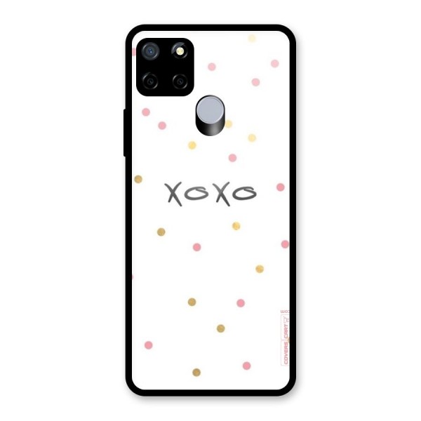 Polka Hugs Glass Back Case for Realme C15