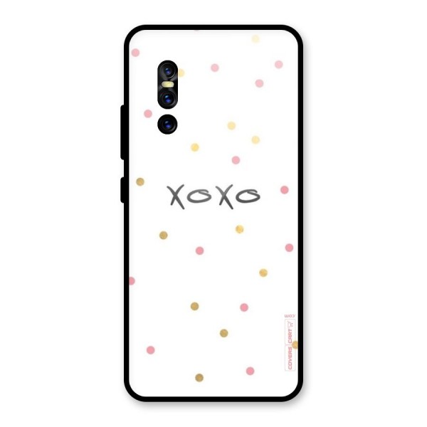 Polka Hugs Glass Back Case for Vivo V15 Pro