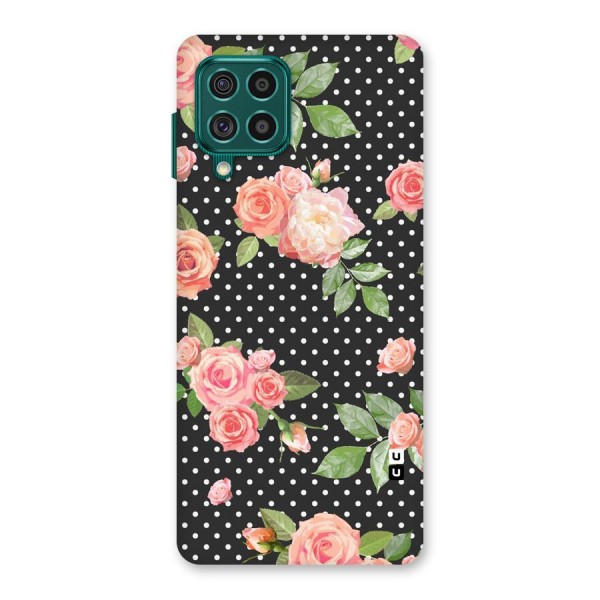 Polka Peach Back Case for Galaxy F62