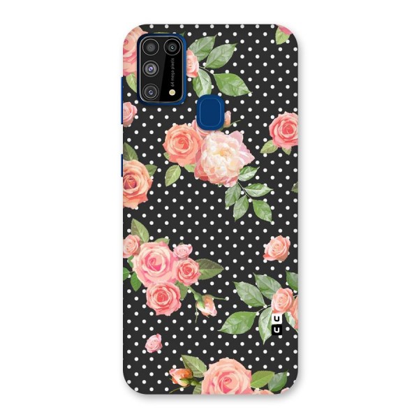 Polka Peach Back Case for Galaxy M31