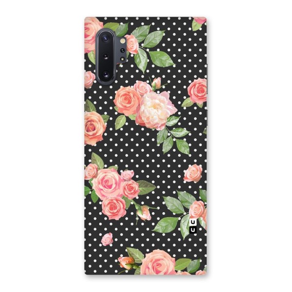 Polka Peach Back Case for Galaxy Note 10 Plus