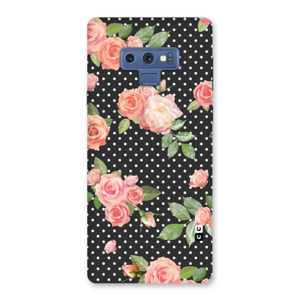 Polka Peach Back Case for Galaxy Note 9