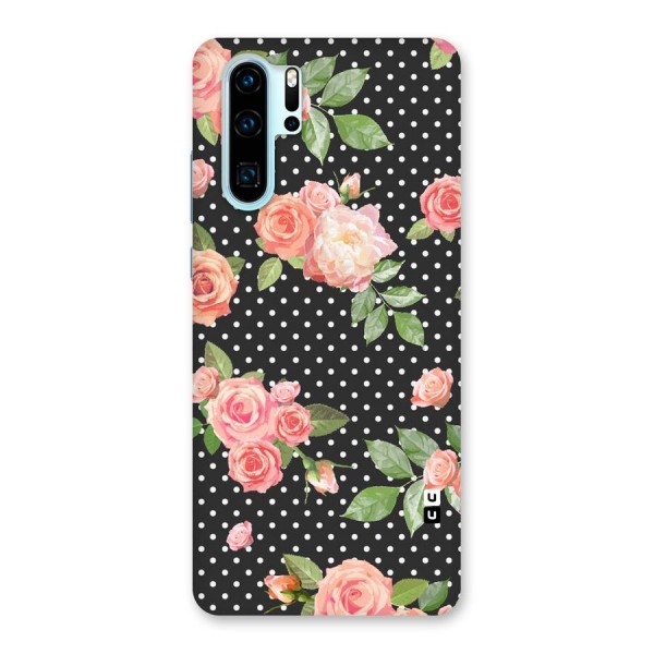 Polka Peach Back Case for Huawei P30 Pro