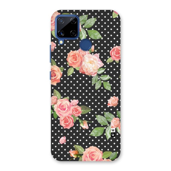 Polka Peach Back Case for Realme C12