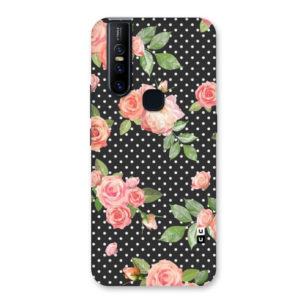 Polka Peach Back Case for Vivo V15