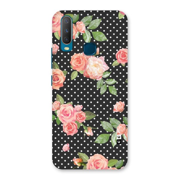 Polka Peach Back Case for Vivo Y12