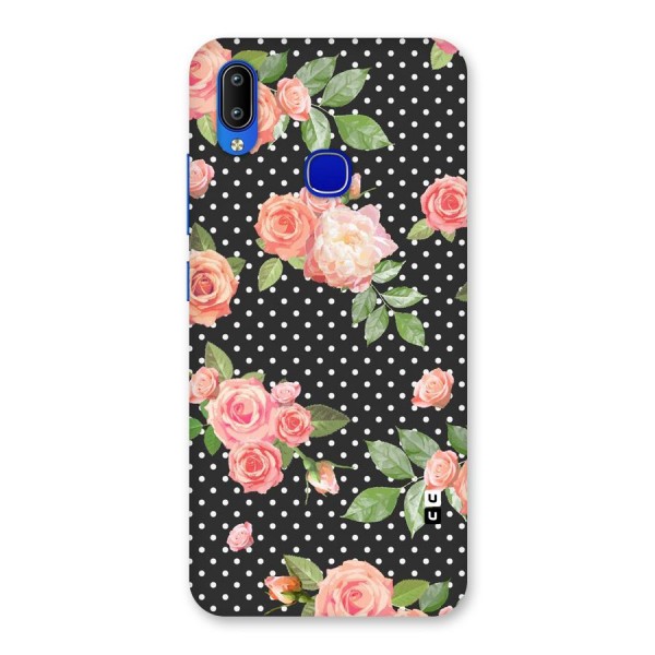 Polka Peach Back Case for Vivo Y91