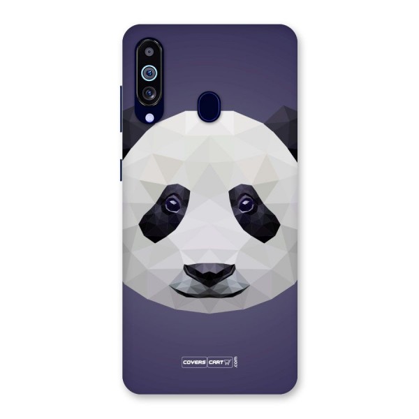 Polygon Panda Back Case for Galaxy A60