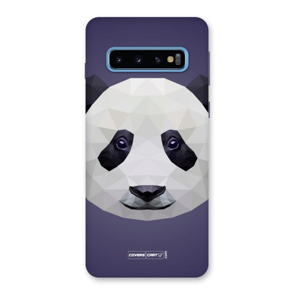 Polygon Panda Back Case for Galaxy S10