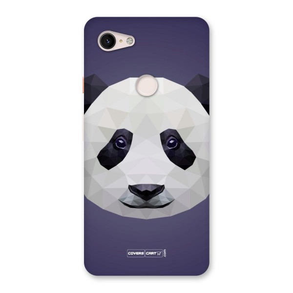 Polygon Panda Back Case for Google Pixel 3 XL