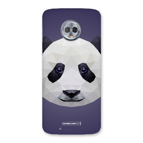 Polygon Panda Back Case for Moto G6