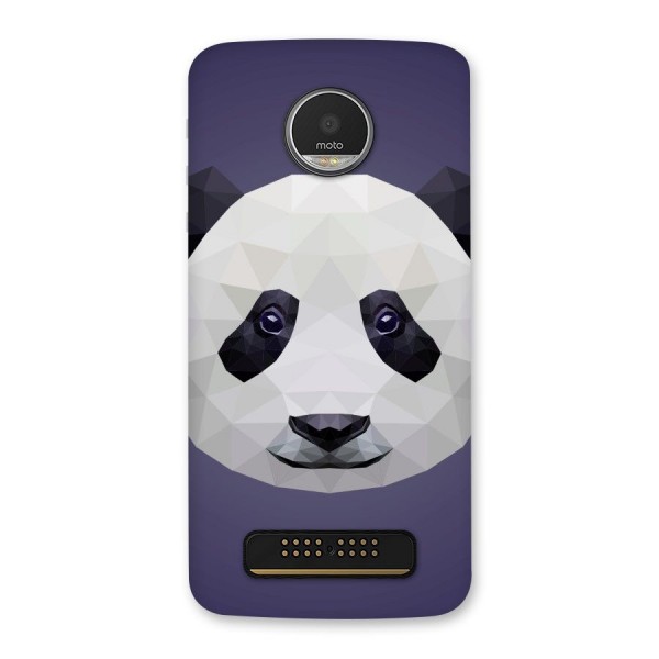 Polygon Panda Back Case for Moto Z Play