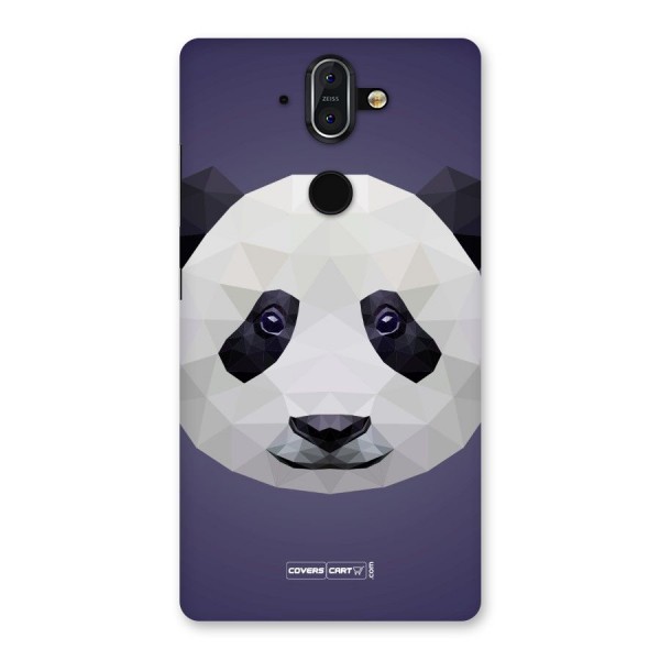 Polygon Panda Back Case for Nokia 8 Sirocco