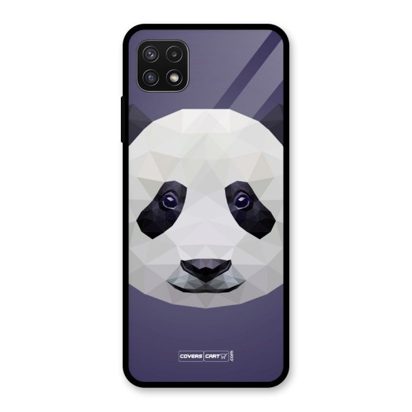 Polygon Panda Glass Back Case for Galaxy A22 5G