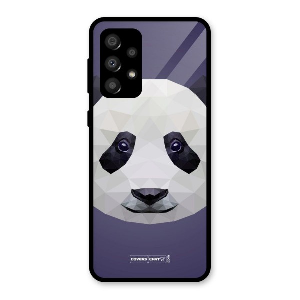 Polygon Panda Glass Back Case for Galaxy A32