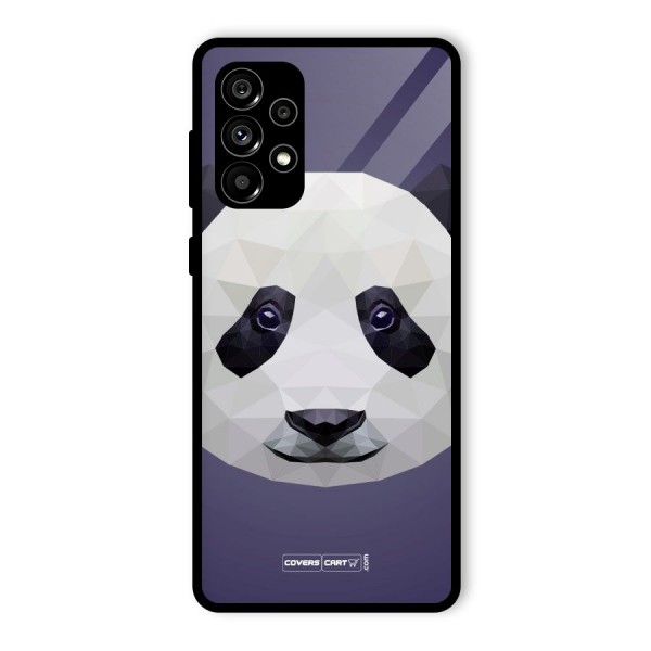 Polygon Panda Glass Back Case for Galaxy A73 5G