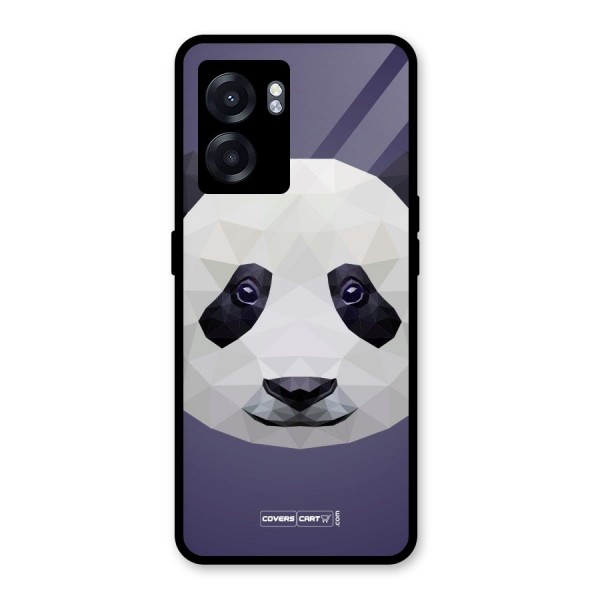 Polygon Panda Glass Back Case for Oppo K10 (5G)