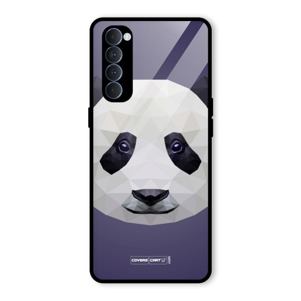 Polygon Panda Glass Back Case for Oppo Reno4 Pro