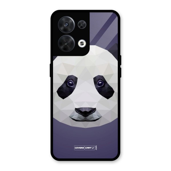 Polygon Panda Glass Back Case for Oppo Reno8 5G