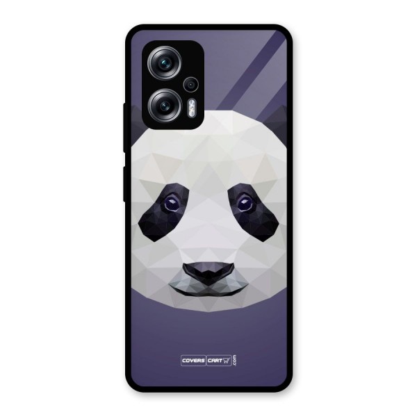 Polygon Panda Glass Back Case for Redmi K50i