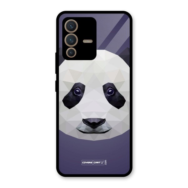 Polygon Panda Glass Back Case for Vivo V23 5G