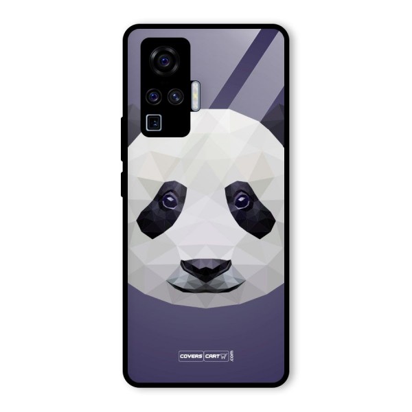 Polygon Panda Glass Back Case for Vivo X50 Pro