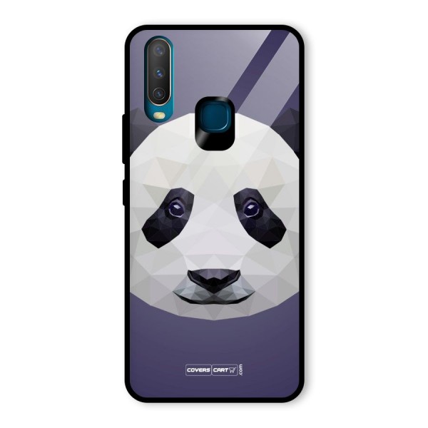 Polygon Panda Glass Back Case for Vivo Y12