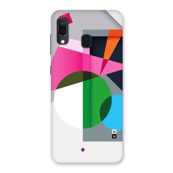 Polygons Cute Pattern Back Case for Galaxy A20