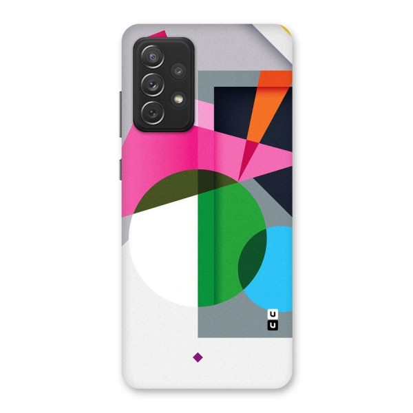 Polygons Cute Pattern Back Case for Galaxy A72