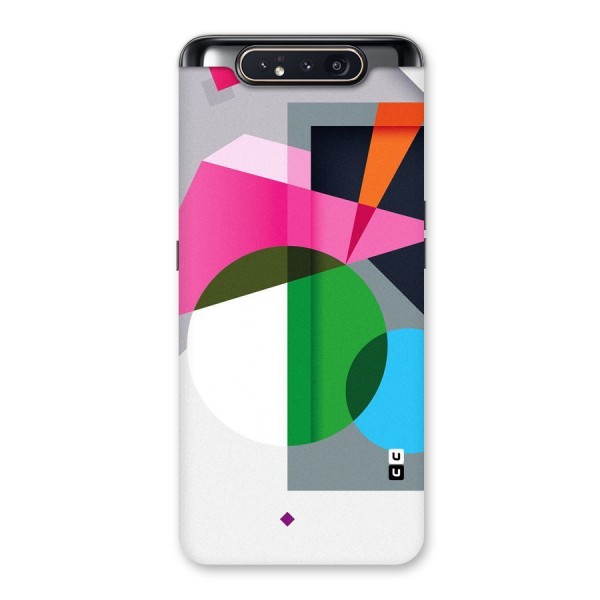 Polygons Cute Pattern Back Case for Galaxy A80