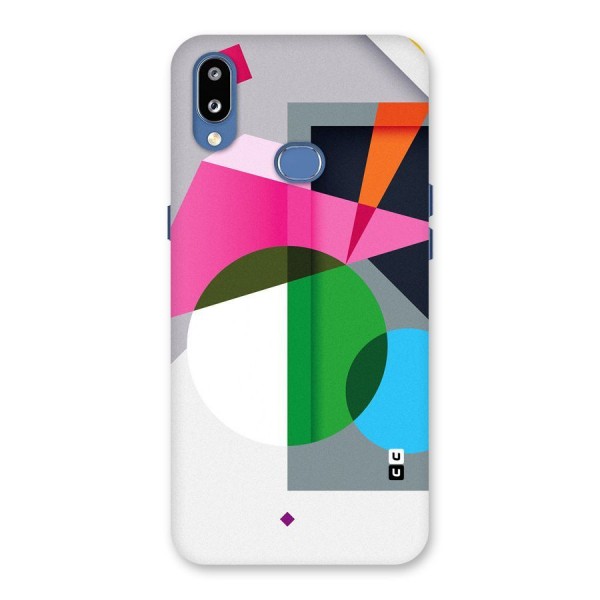 Polygons Cute Pattern Back Case for Galaxy M01s