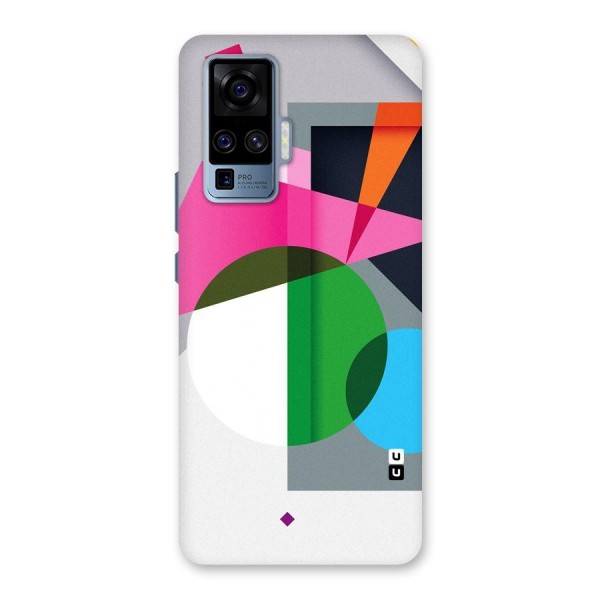 Polygons Cute Pattern Back Case for Vivo X50 Pro