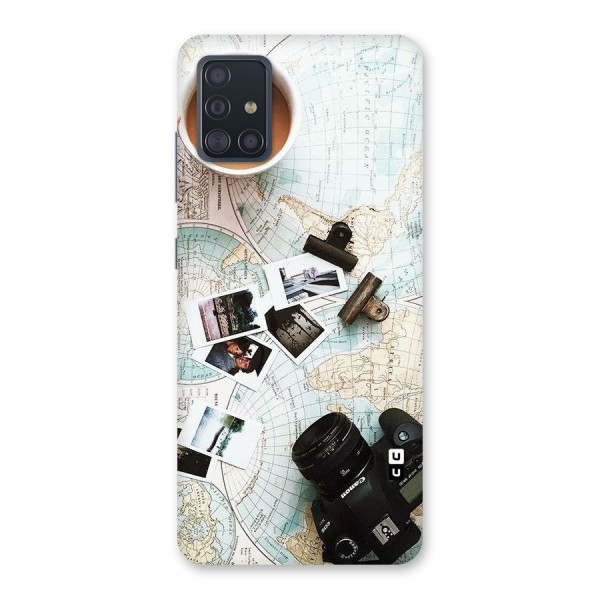 Post Stamps Travel Back Case for Galaxy A51