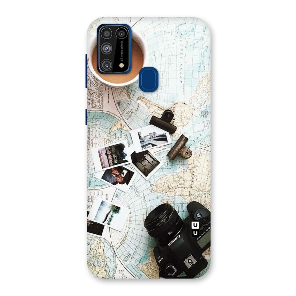 Post Stamps Travel Back Case for Galaxy F41