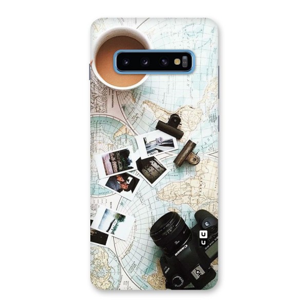 Post Stamps Travel Back Case for Galaxy S10 Plus