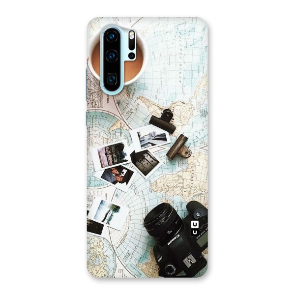 Post Stamps Travel Back Case for Huawei P30 Pro